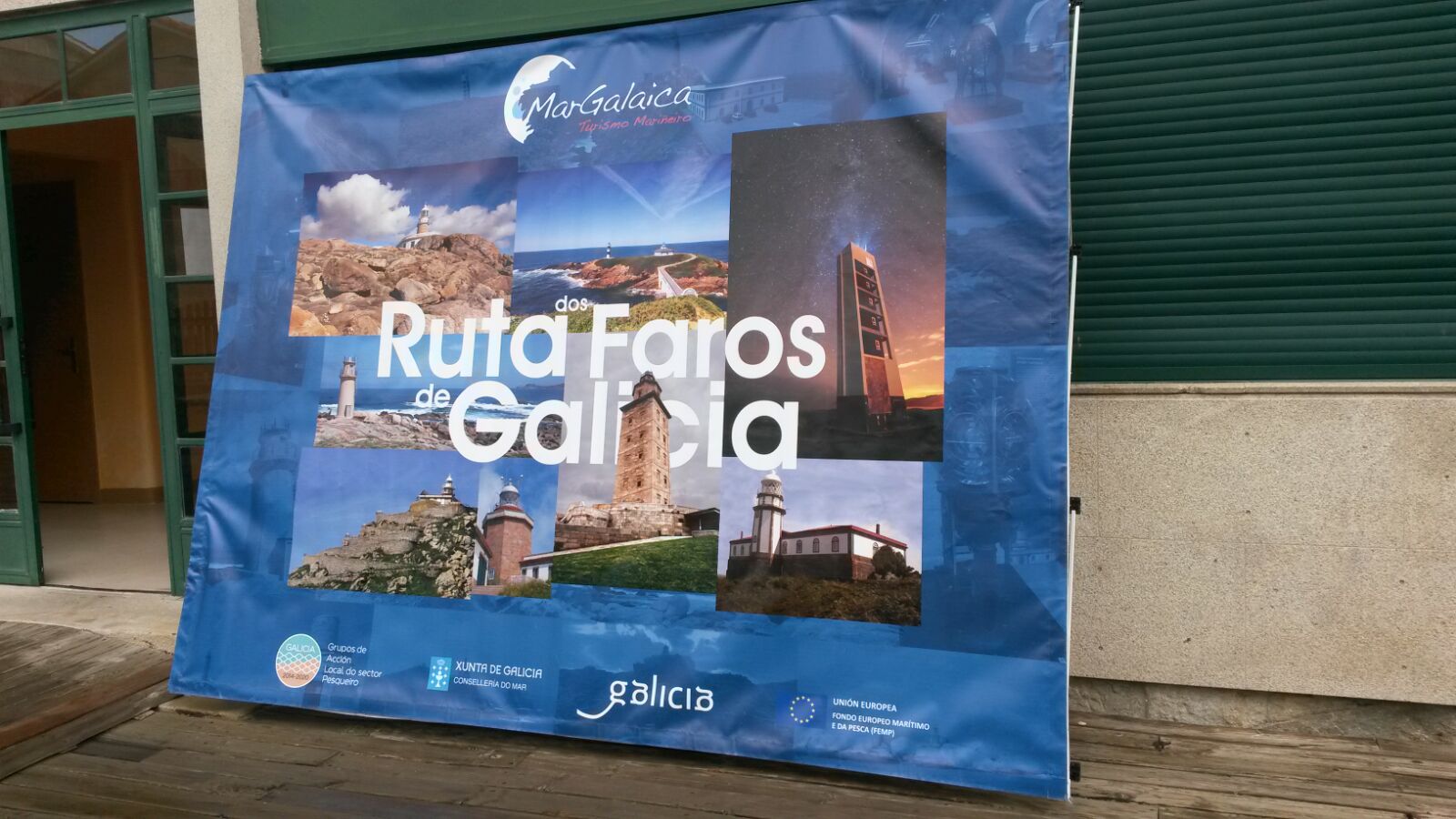 Cartel Promocial da Ruta dos Faros de Galicia