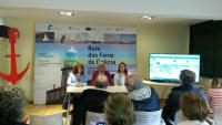 Inaguración do Seminario: Representante do Concello de Poio, da Dirección Xeral de Pesca e Presidente do GALP de Pontevedra