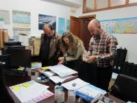 Visita ao Arquivo Histórico da Confraría de Burela