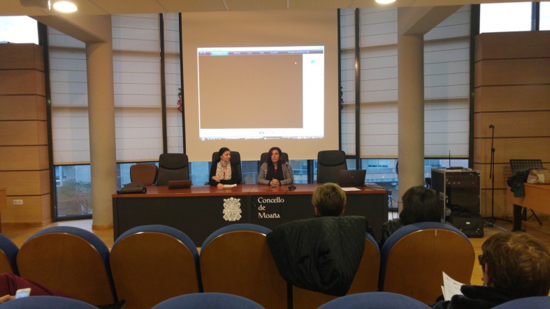 Xornada de presentación  de axudas e sensibilización medioambiental en Moaña
